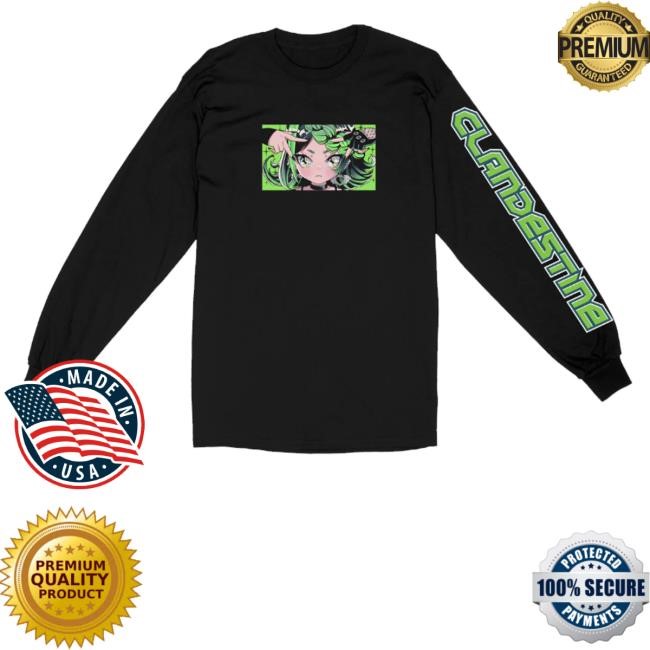 Clandestine Industries Merch Shop Green Anime Shirts