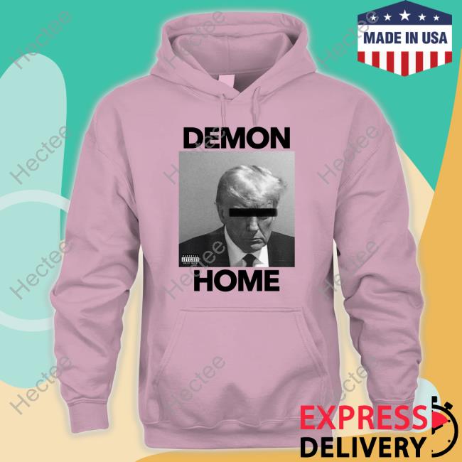 The Childish Store Donald Trump Demon Home Long Sleeve T-Shirt