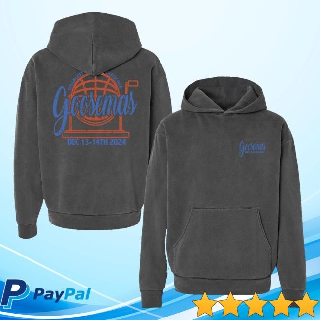 Trending Goosetheband Merch Store Goosemas Bingo Cage Hoodie - Black Tee Shirt