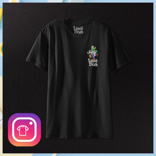 Trending Liquid Death Merch Store Mind Splitter Long Sleeve Tee Liquiddeath Shop