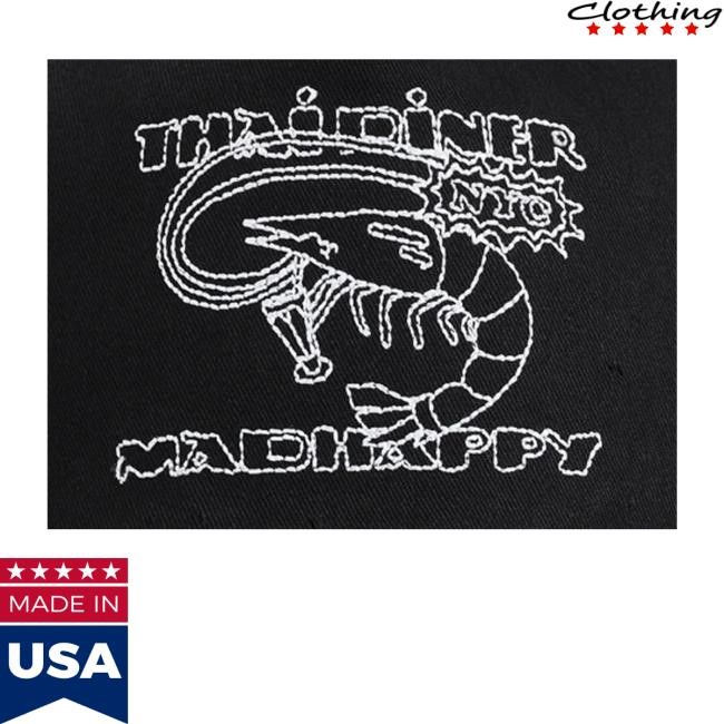 Madhappy Merch Big Shrimp Old School Snapback Trucker Hat