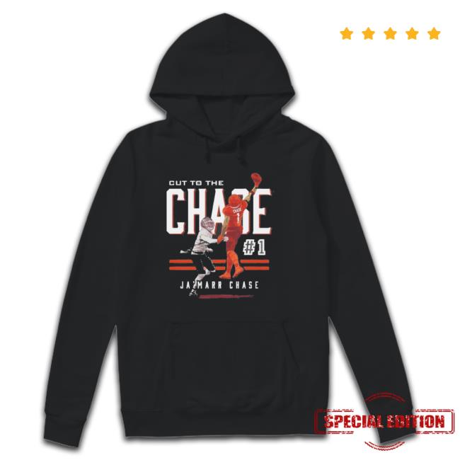 Ja’Marr Chase Cincinnati One-Hand-Catch Cut To The Chase Hoodie