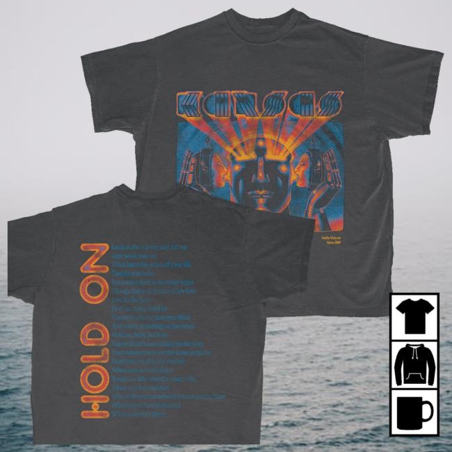 Trending Kansas Band Colortest Merch Store Hold On Crewneck Sweatshirt