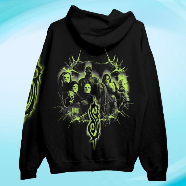Slipknot Official Store 9 Point Photo Zip Sweatshirt