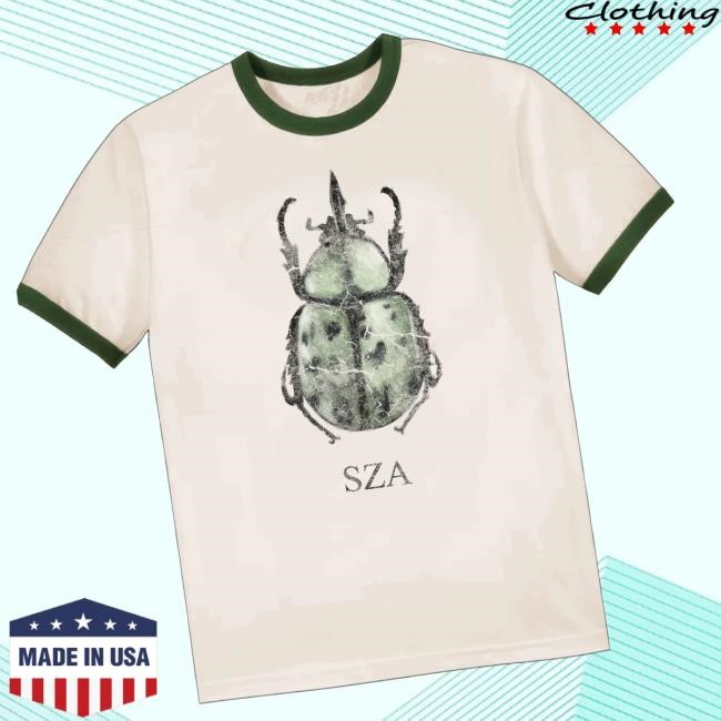 Sza Official Store Sos Deluxe Ringer Crewneck Sweatshirt
