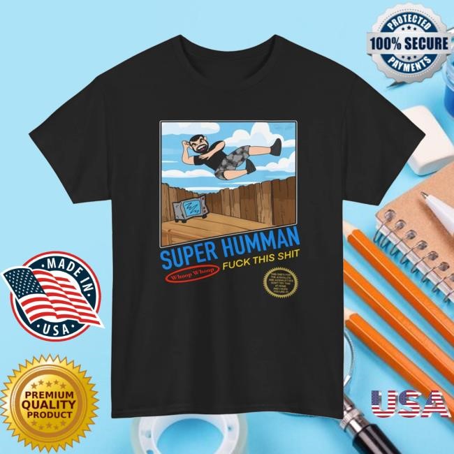 Super Humman X Jess Jeckel Merch Store Microwave Elbow Drop Tank Top