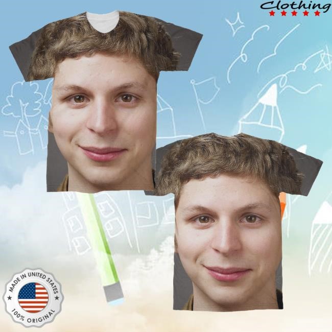 Trending Subliworks Merch Michael Cera Big Face Hoodie