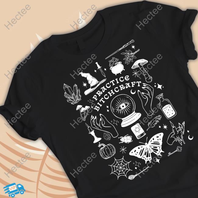 Practice Bitchcraft Halloween T-Shirt Witches Vs Patriarchy
