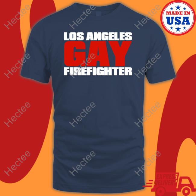 Los Angeles Gay Firefighter Tee Boycrushbuckley