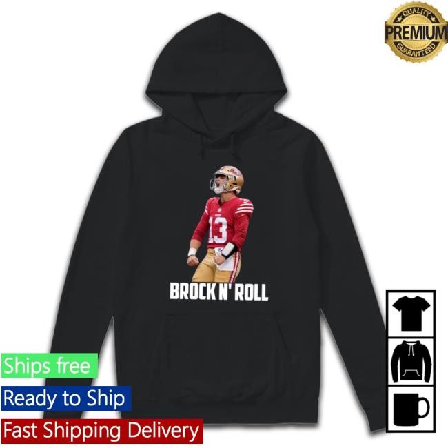 Brock Purdy Rock N Roll San Francisco Sports Football Long Sleeve Shirt