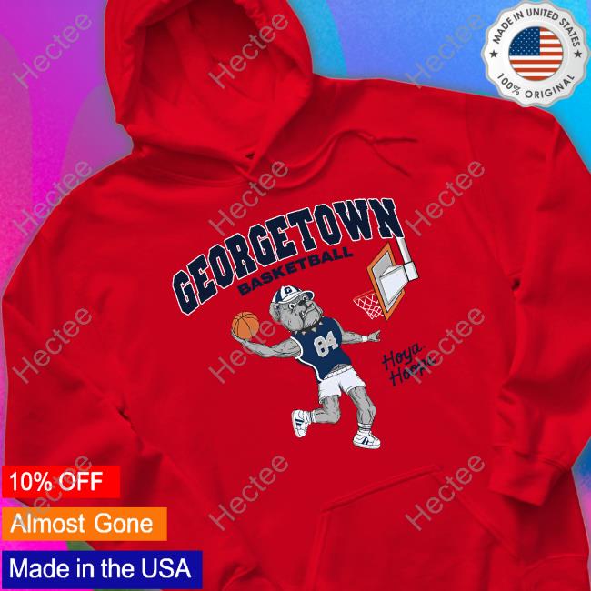 Dunking Bulldog Georgetown Basketball Shirts Dunking Bulldog Georgetown Basketball Hoodie