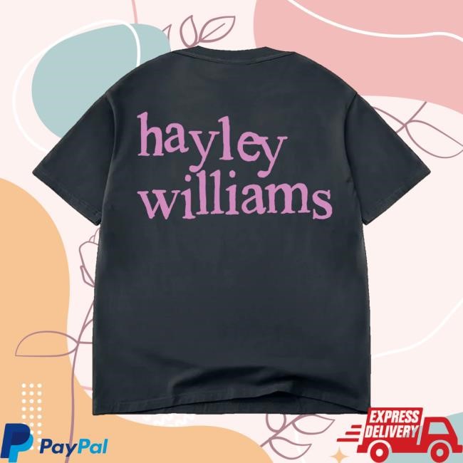 Hayley Williams Heart Paint Zip Hoodie