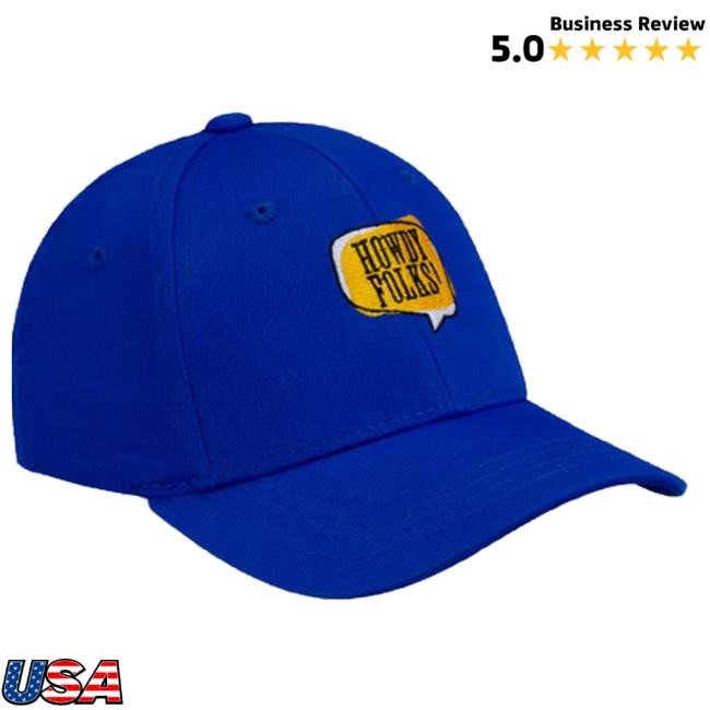 Bigtexstore Merch Howdy Folks bucket hat