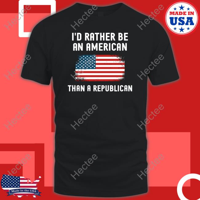 Dr. Mike Davis I'd Rather Be An American Than A Republican Classic Shirt