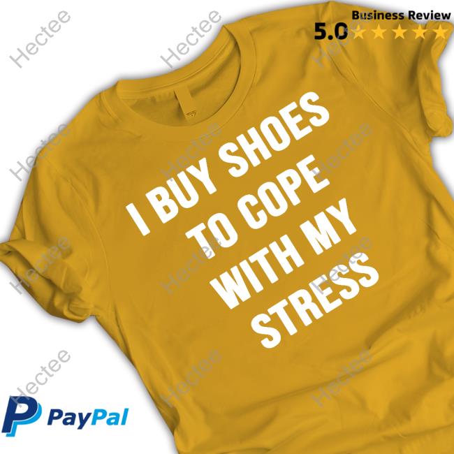 Chad Johnson Wearing I Buy Shoes To Cope With My Stress Sweatshirt