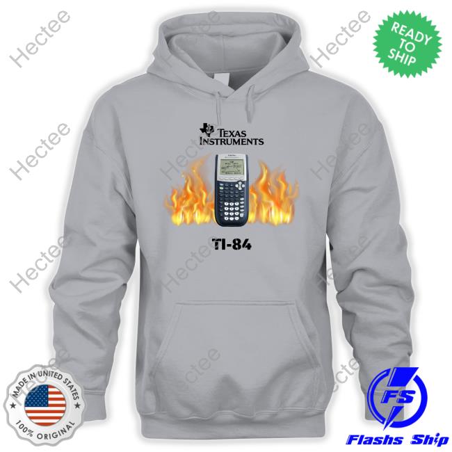 Texas Instruments Ti-84 Fire Shirt