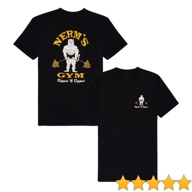 Nerm's Gym Ripped N Dipped Hoodie Ripndip Official Ripped N Dipped
