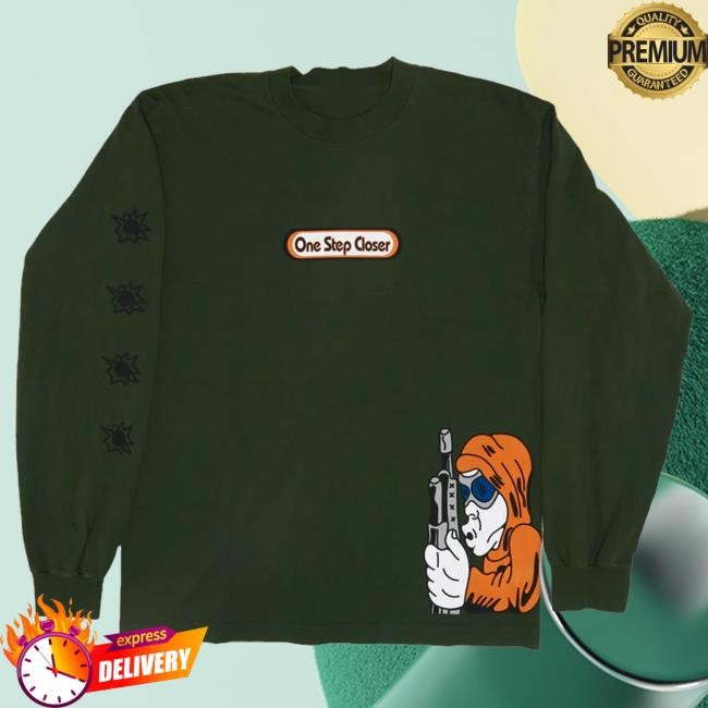 Official One Step Closer Merch Gun Guy Longsleeve T-Shirt
