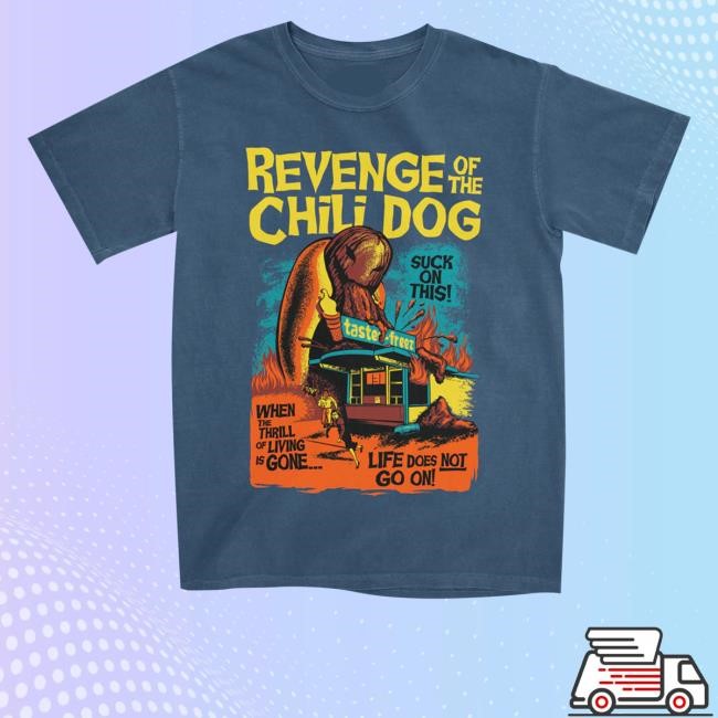 Revenge Of The Chili Dog Hooded Sweatshirt United State Of Indiana Merch Store Revenge Of The Chili Dog
