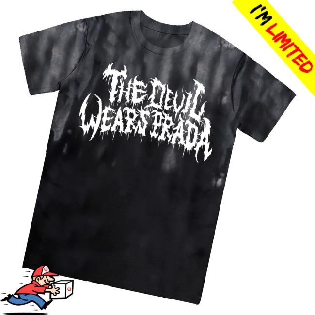 Official The Devil Wears Prada Merch Reverse Decay Dye Sweater