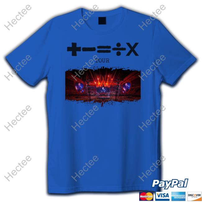 Ed Sheeran Mathematics Tour 2023 Long Sleeve Tee