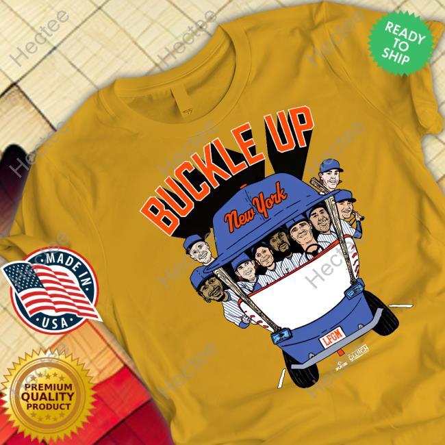 Intheclutch Merch Buckle Up New York Tee Shirt