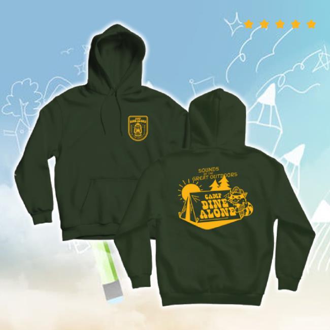 Official Dine Alone Store Merch Dine Alone Records Camp T-Shirt Dinealonestore Shop