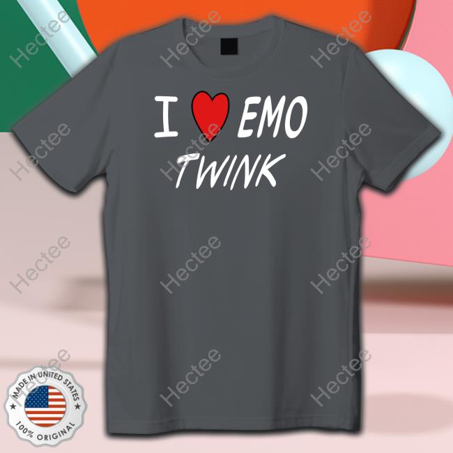 I Love Emo Twink Long Sleeve T Shirt October The Octopus