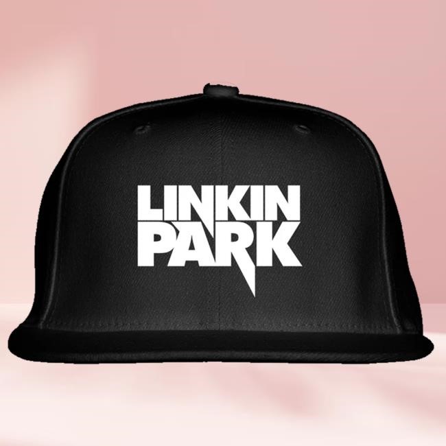 Official Linkin Park Merch Mtm Logo Black Snapback bucket hat