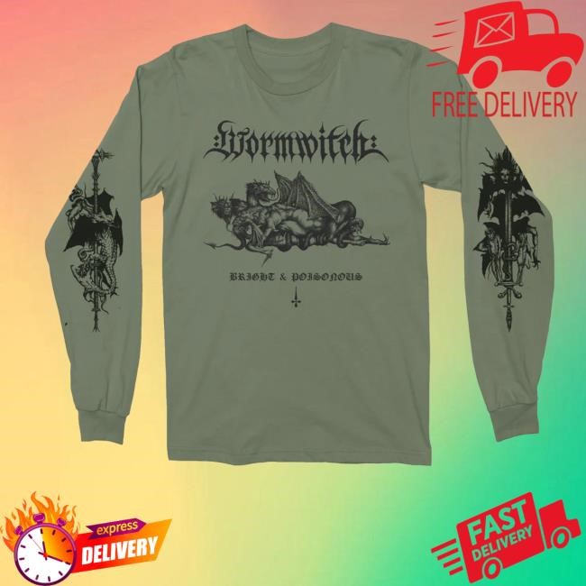 Nightshift Merch Wormwitch Bright & Poisonous Tee Shirt