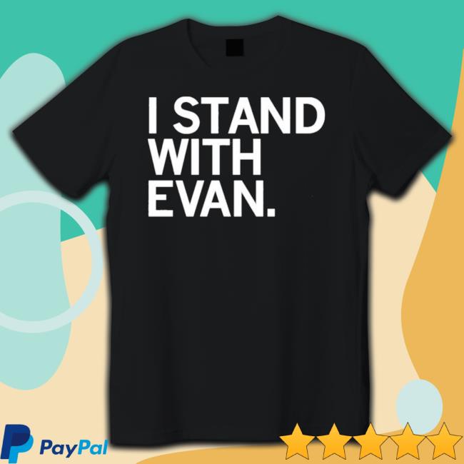 Evan Gershkovich I Stand With Evan T- shirt