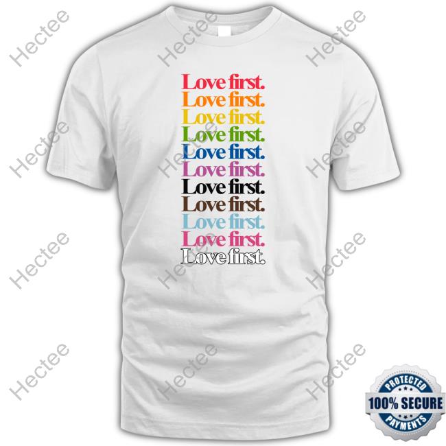 Doug Emhoff Love First Pride Shirt