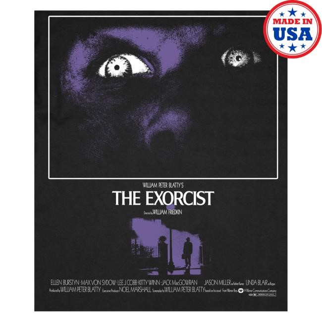 Pentagram Peter Pan Merch Exorcist 1973 Black Shirt