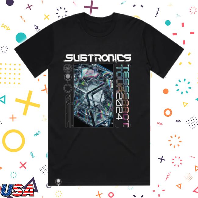 Original Subtronics Shop Tesseract Tour - Unisex Tee Subtronics Merch Store