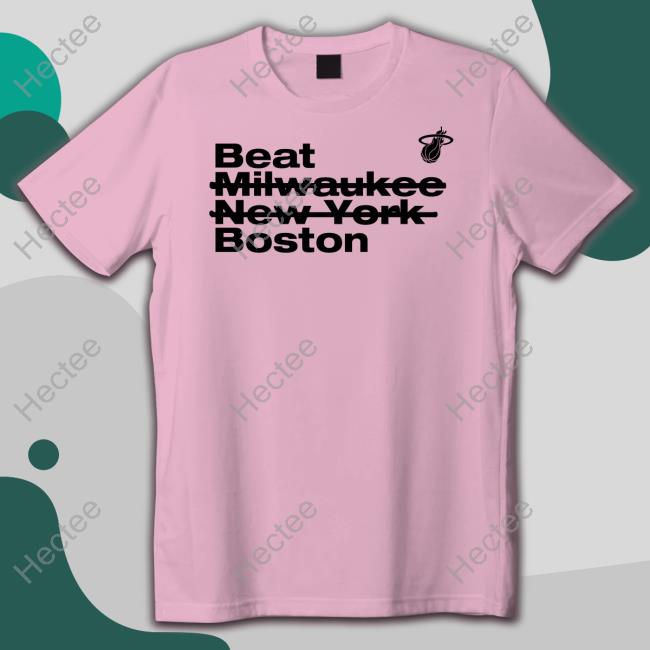 Beat Milwaukee New York Boston Hooded Sweatshirt