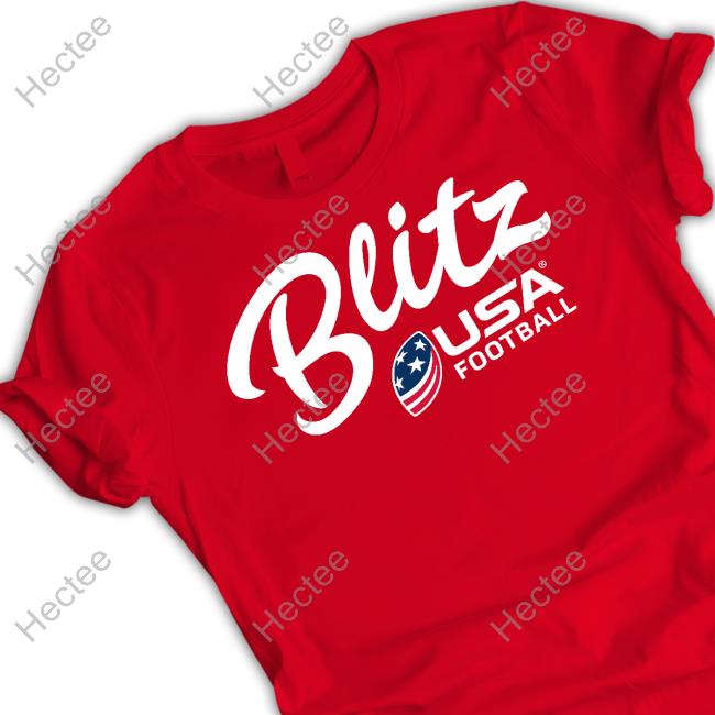 Blitz Usa Buffalo Tee Shirt USAFootball