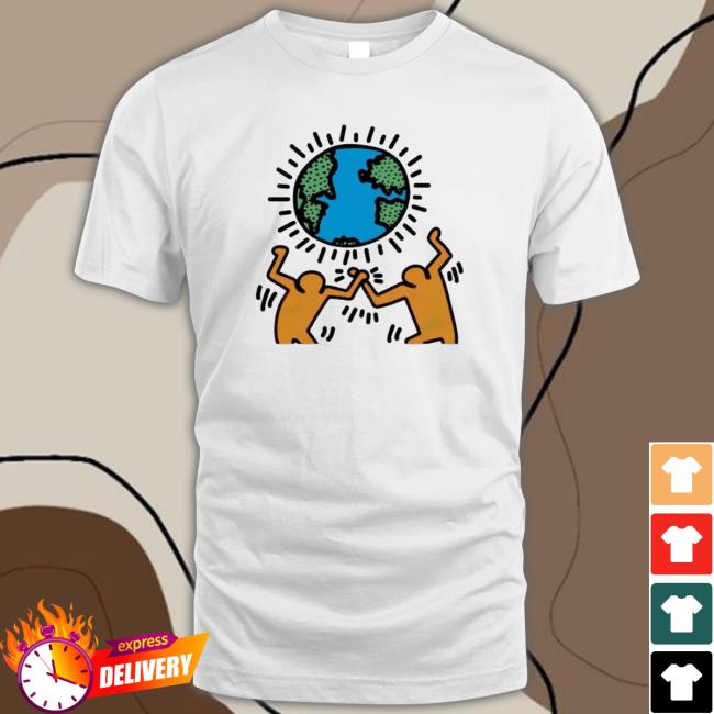 Official Keith Haring Earth Day Artwork shirt