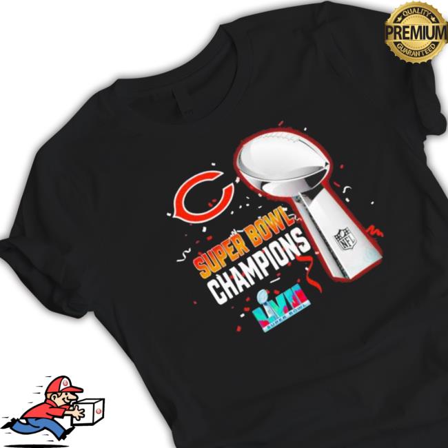 Chicago Bears Super Bowl Lvii 2023 Champions Hooded Sweatshirt