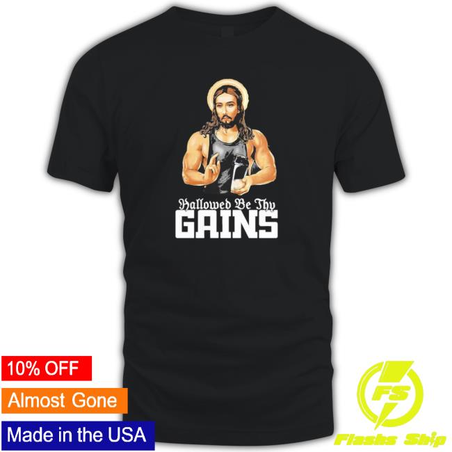 Official Jesus Hallowed Be Thy Gains Sweaters