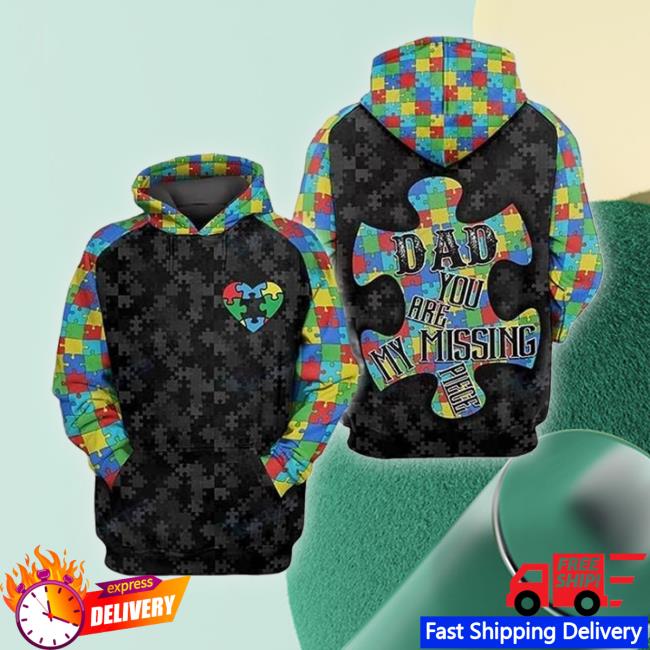Autism Awareness You Are My Missing Piece 3D All Over Print Shirts