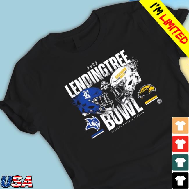 Official 2022 Lendingtree Bowl Game Matchup Southern Miss Vs Rice Owls T-Shirt
