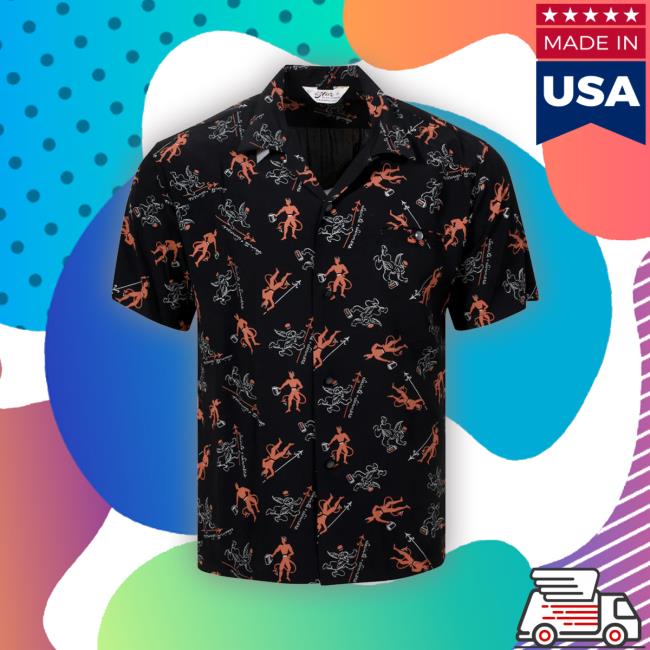 Official Saints And Sinners Sh38391 Black Short Sleeve Hawaiian T-Shirt