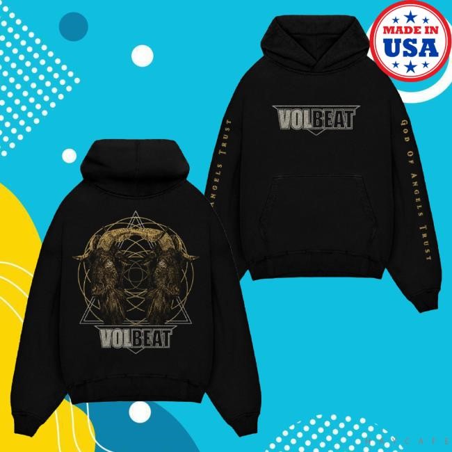 Volbeat Merch God Of Angels Trust Tee Shirt