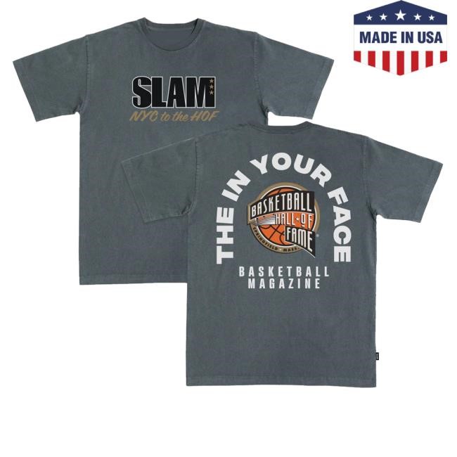 Slamgoods Merch Shop Slam Hall Of Fame Heavy T Shirt