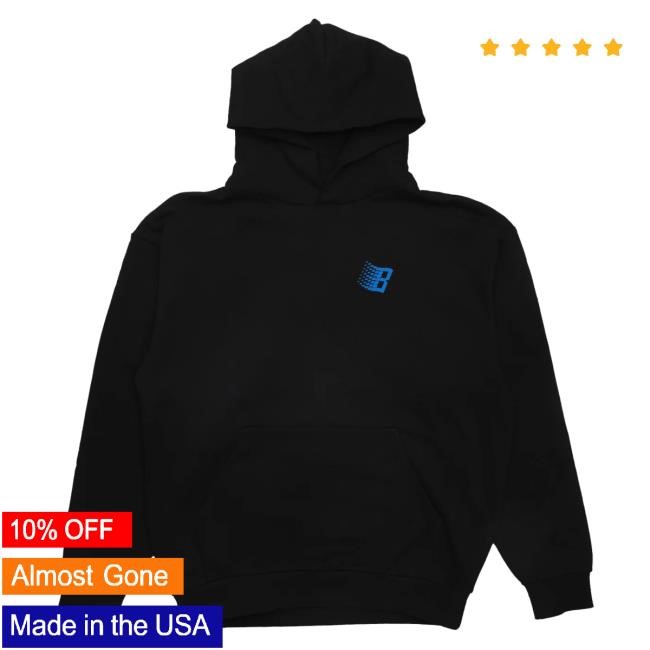 Bronze56k Merch Bronze Logo Puff Zip Up Hoodie