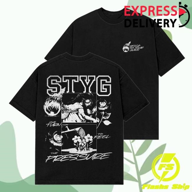 Stick To Your Guns Merch Store Shop Stick To Your Guns - Feel The Pressure Shirt Sharptone Records