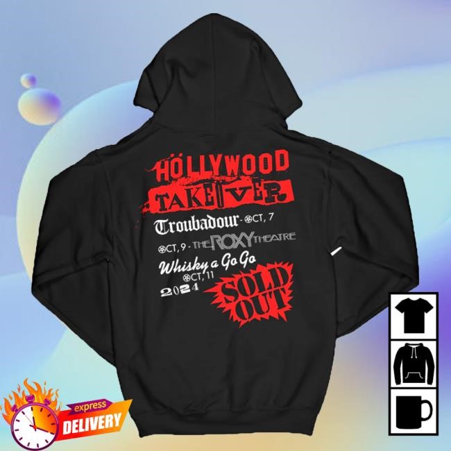 Official Motley Merch Höllywood Takeöver Tee Shirt