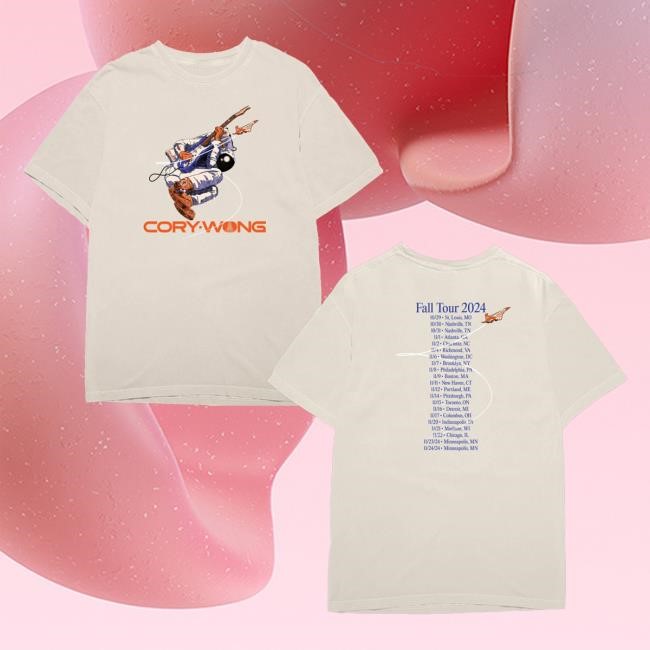 Official Cory Wong Merch Store Cory Wong Space Guitar Tour 2024 Hoodie Sweatshirt