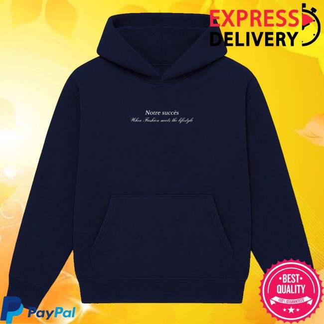 Notre Succes Merch Shop Apres Club Polo Hoodie, Sweatshirt