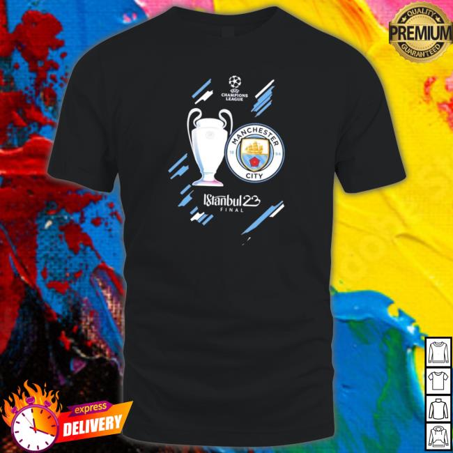Design Manchester City Uefa Champions League Finalist shirt